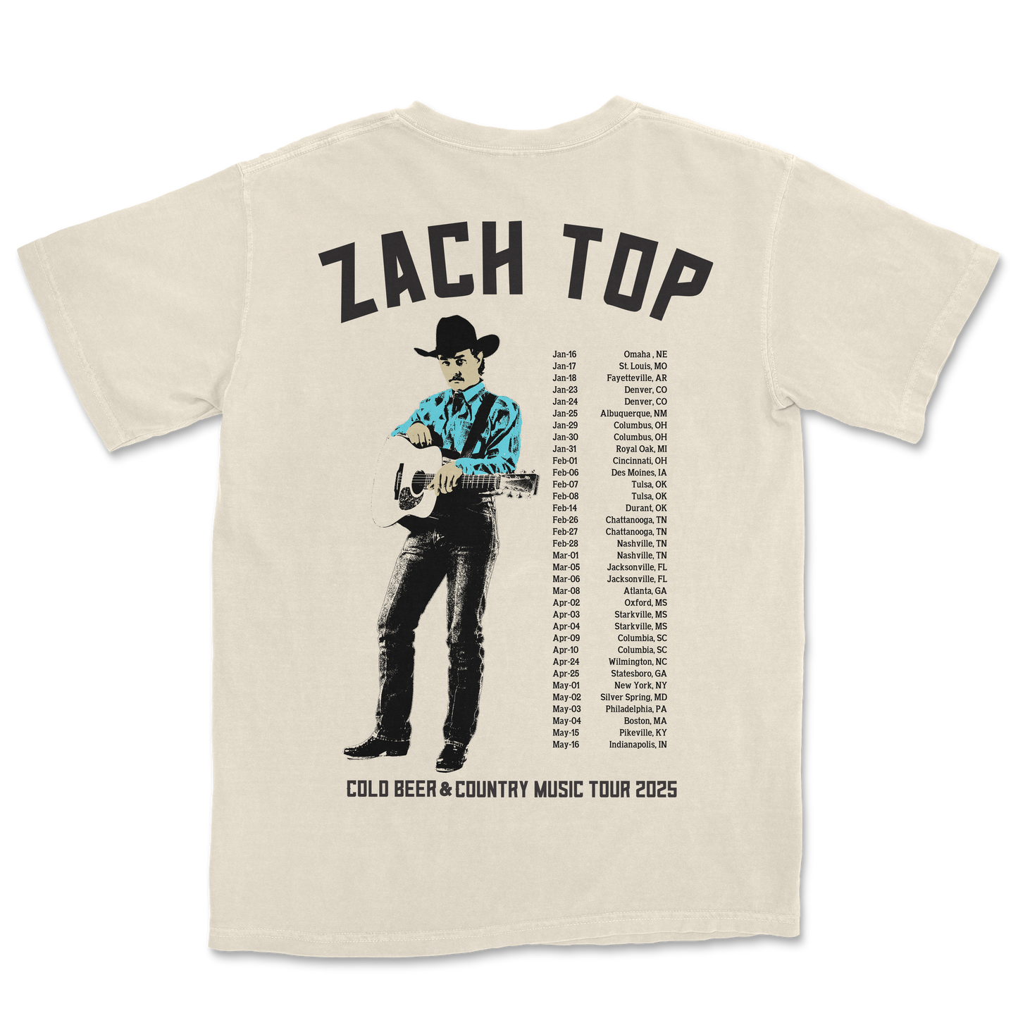 2025 Natural Tour Tee