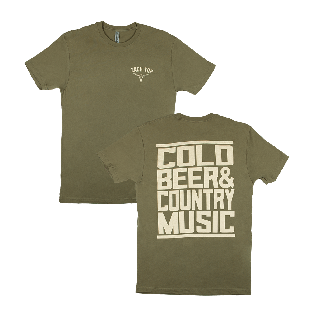 Green Cold Beer Tee