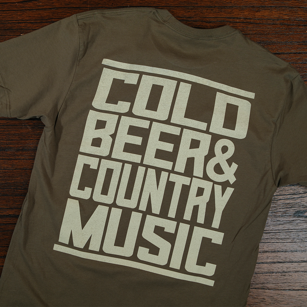 Green Cold Beer Tee