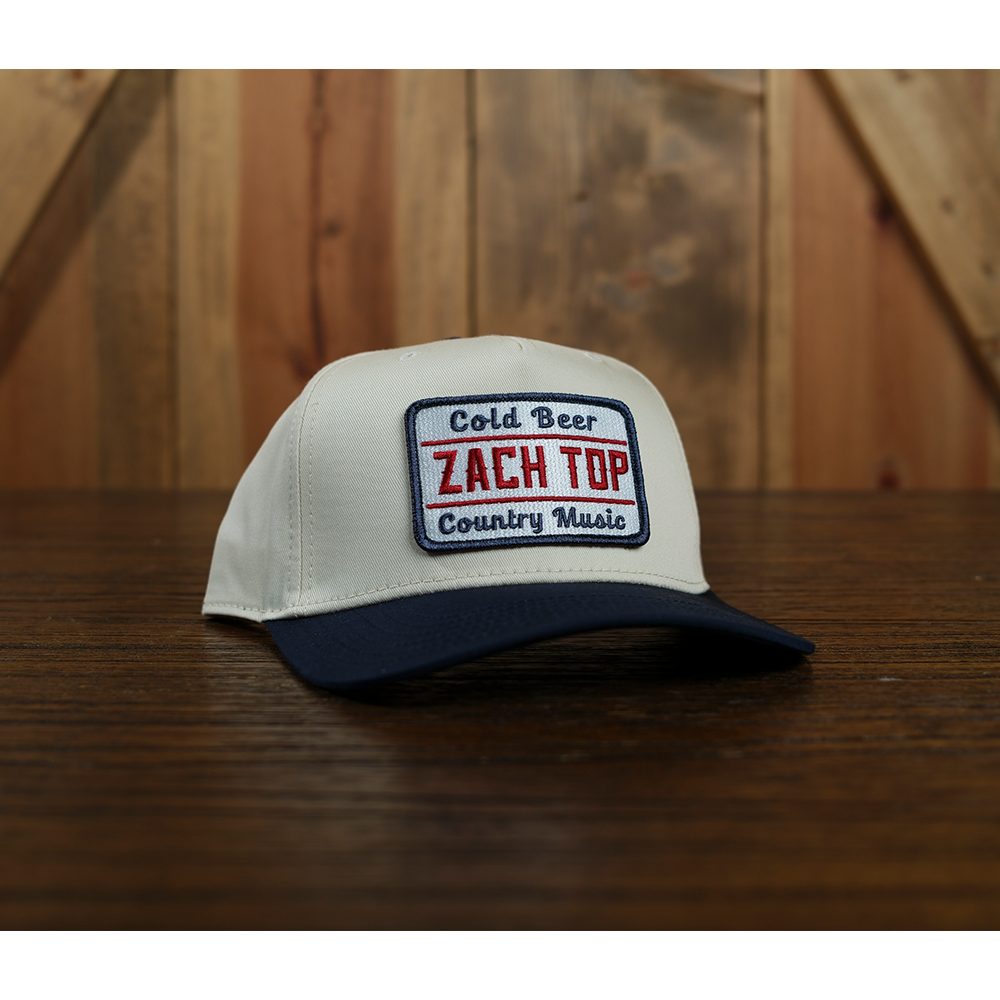 Cold Beer & Country Music Cream Hat