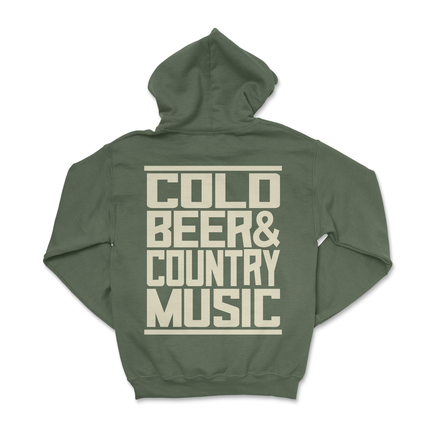 Green Cold Beer Hoodie
