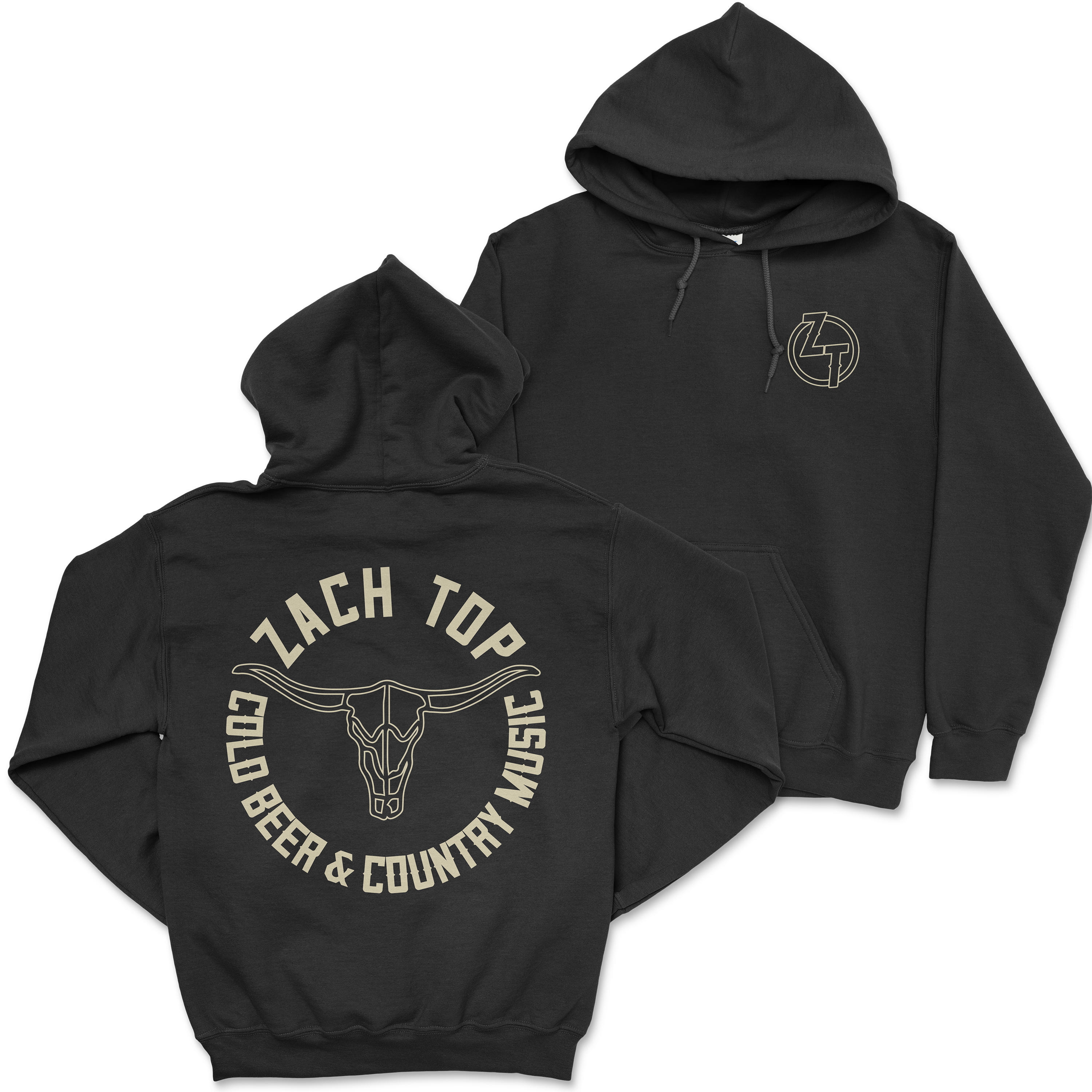 Black Cold Beer Hoodie – Zach Top Official Store