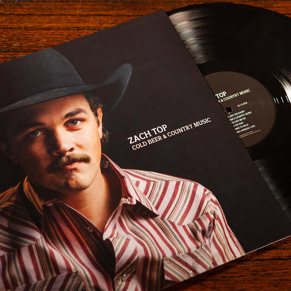 Cold Beer & Country Music Vinyl 2