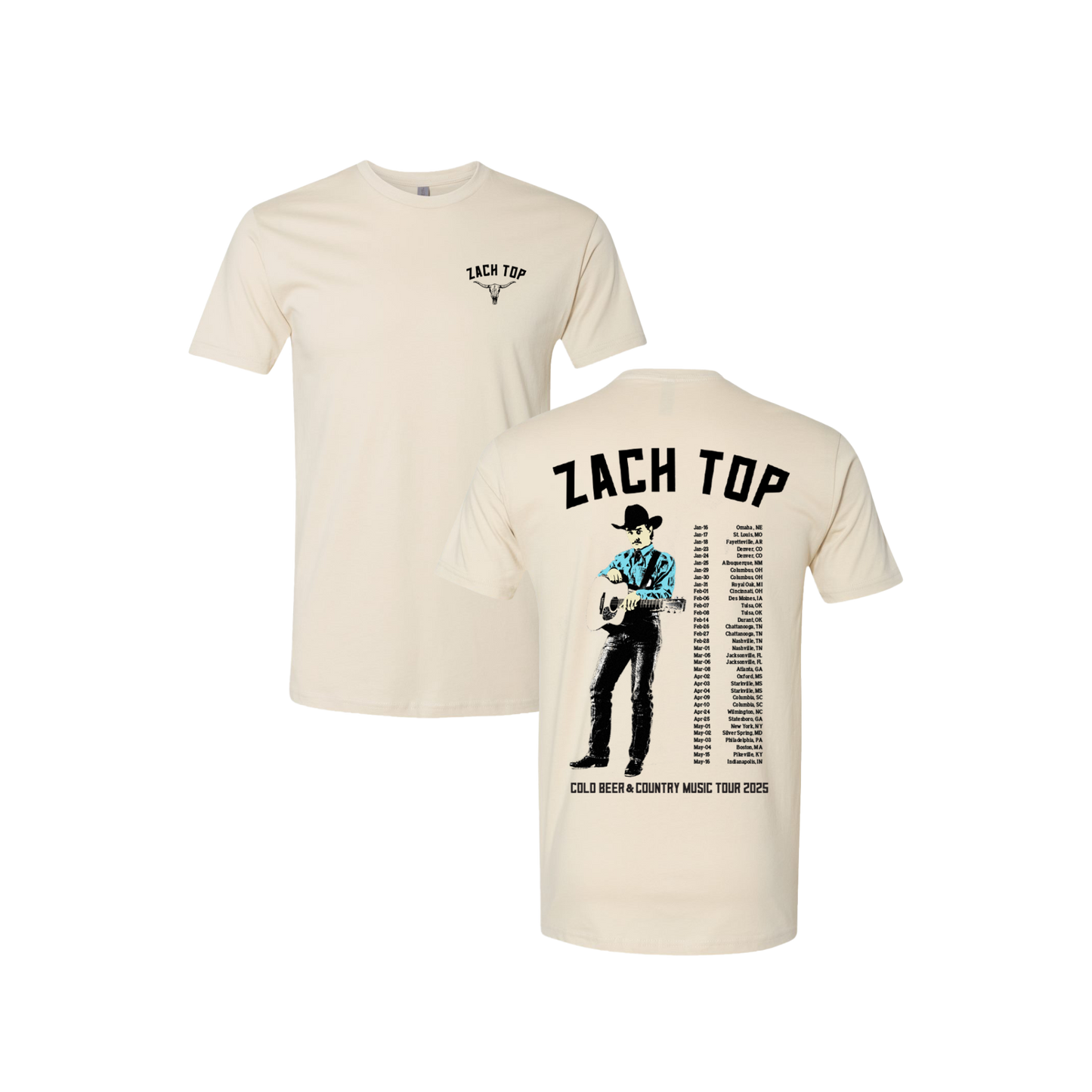 2025 Natural Tour Tee