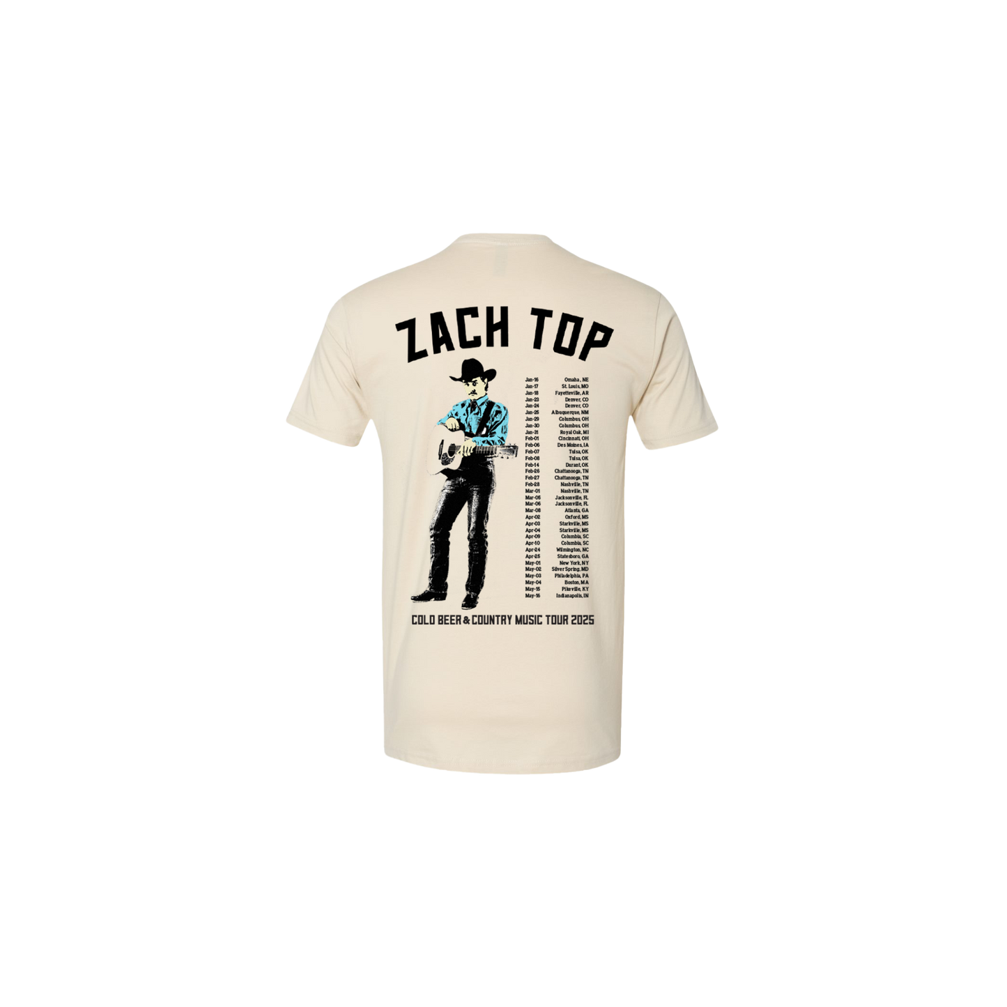 2025 Natural Tour Tee