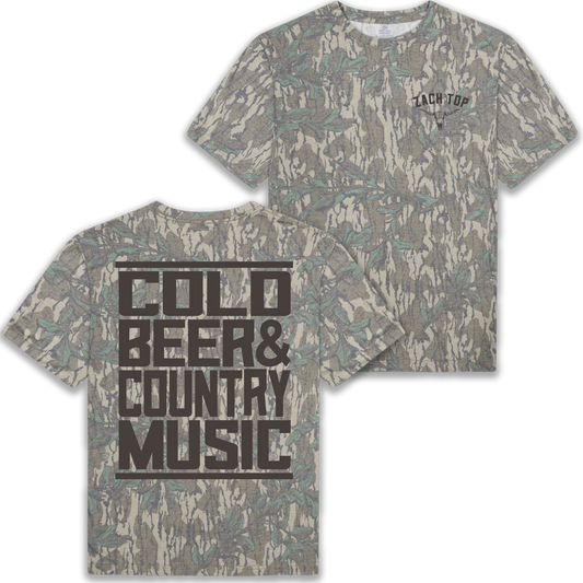 Camo Cold Beer Tee [Pre-Order]