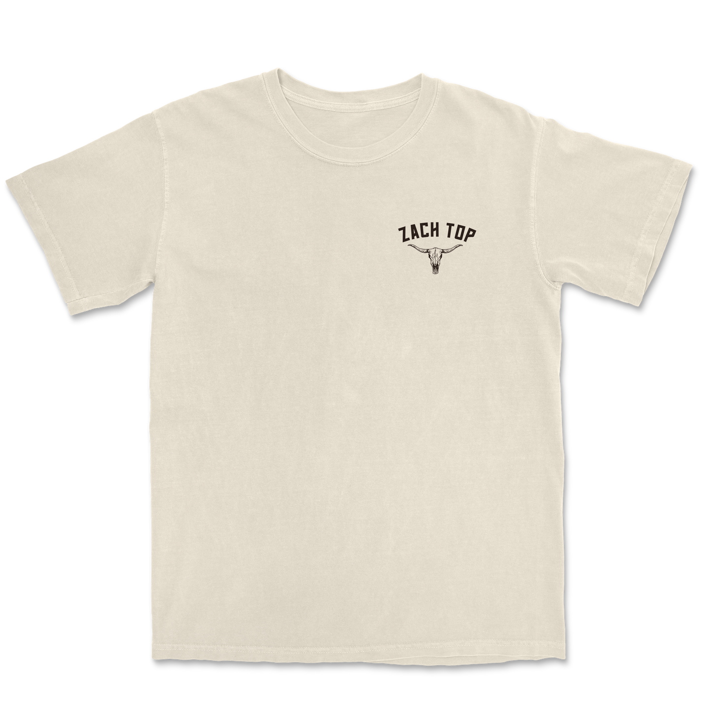 Cold Beer Ivory Brown Tee