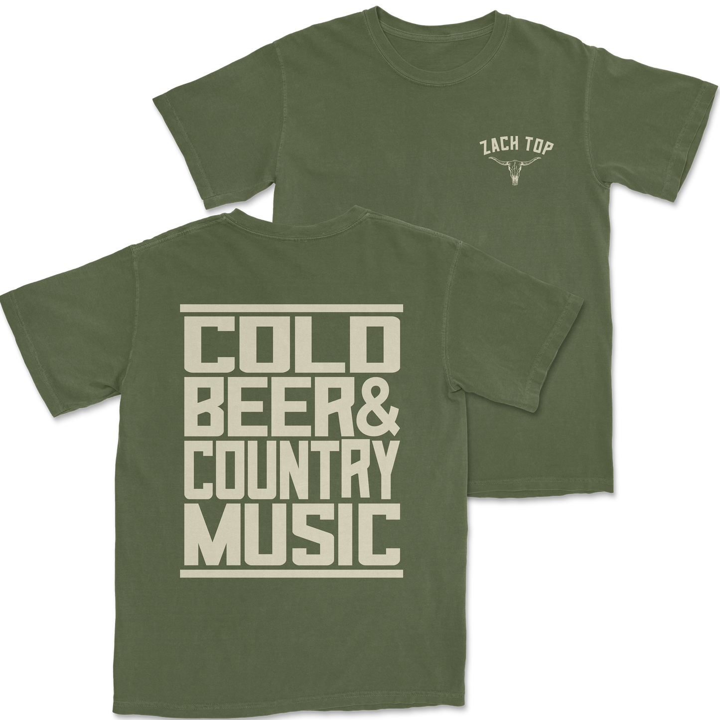 Green Cold Beer Tee