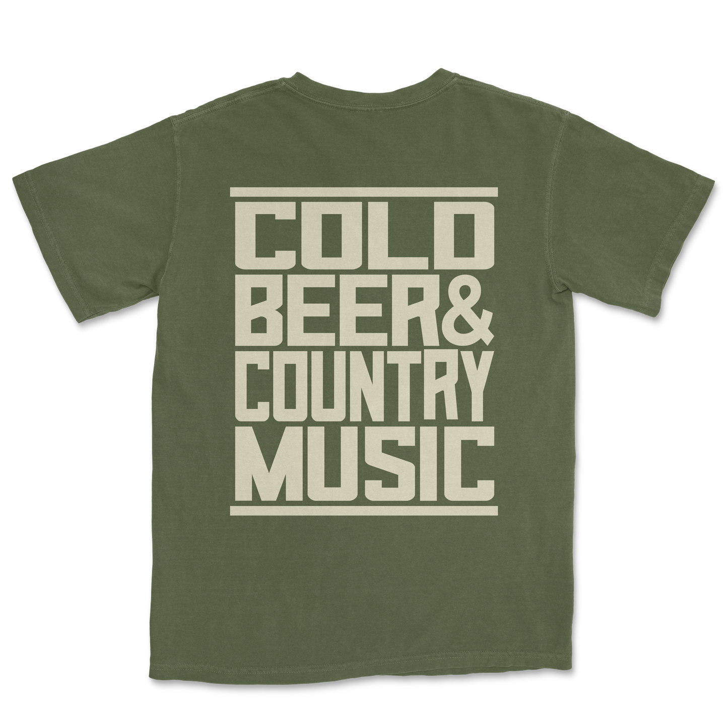 Green Cold Beer Tee