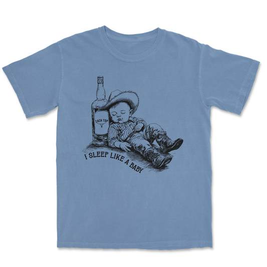 Denim Sleep Like a Baby Tee (Pre-Order)