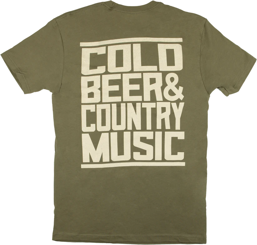 Green Cold Beer Tee