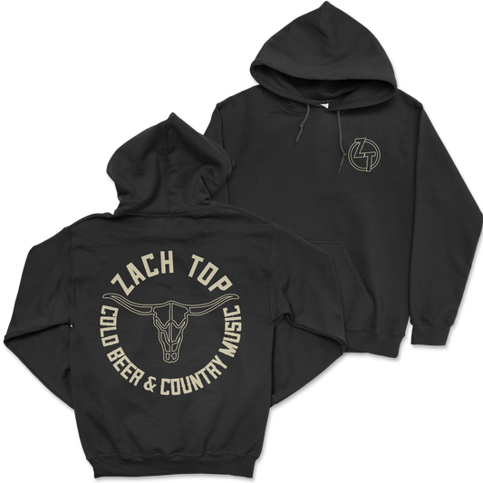 Black Cold Beer Hoodie