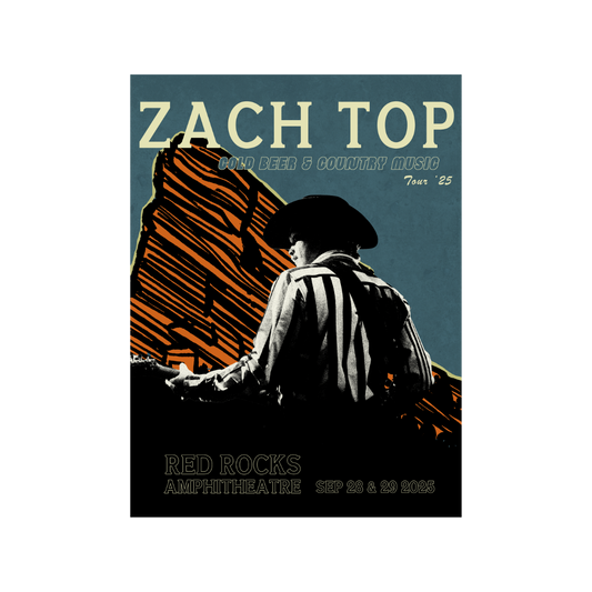 Red Rocks Poster
