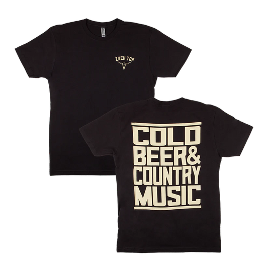 Black Cold Beer Tee (Pre-Order)