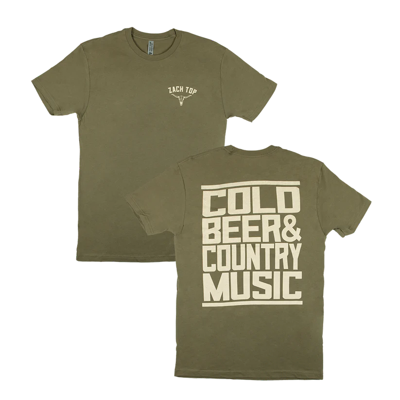 Green Cold Beer Tee