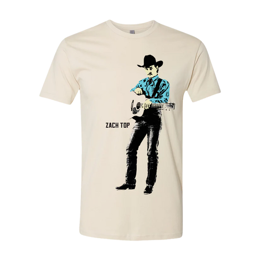 Zach Illustration Natural Tee (Pre-Order)