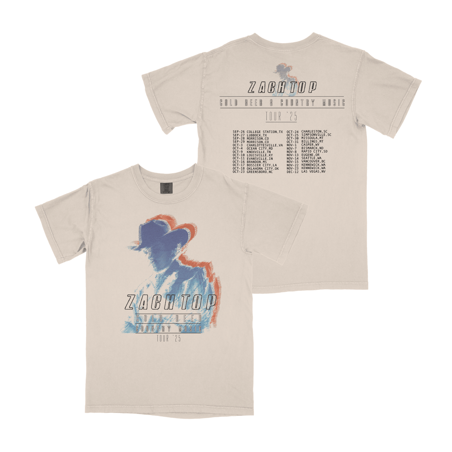 Double Zach Tour T-Shirt