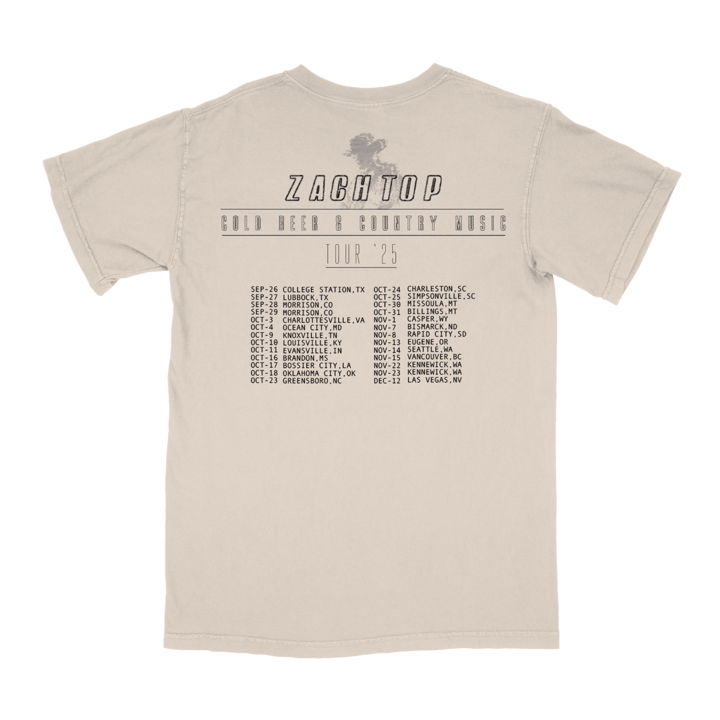 Double Zach Tour T-Shirt
