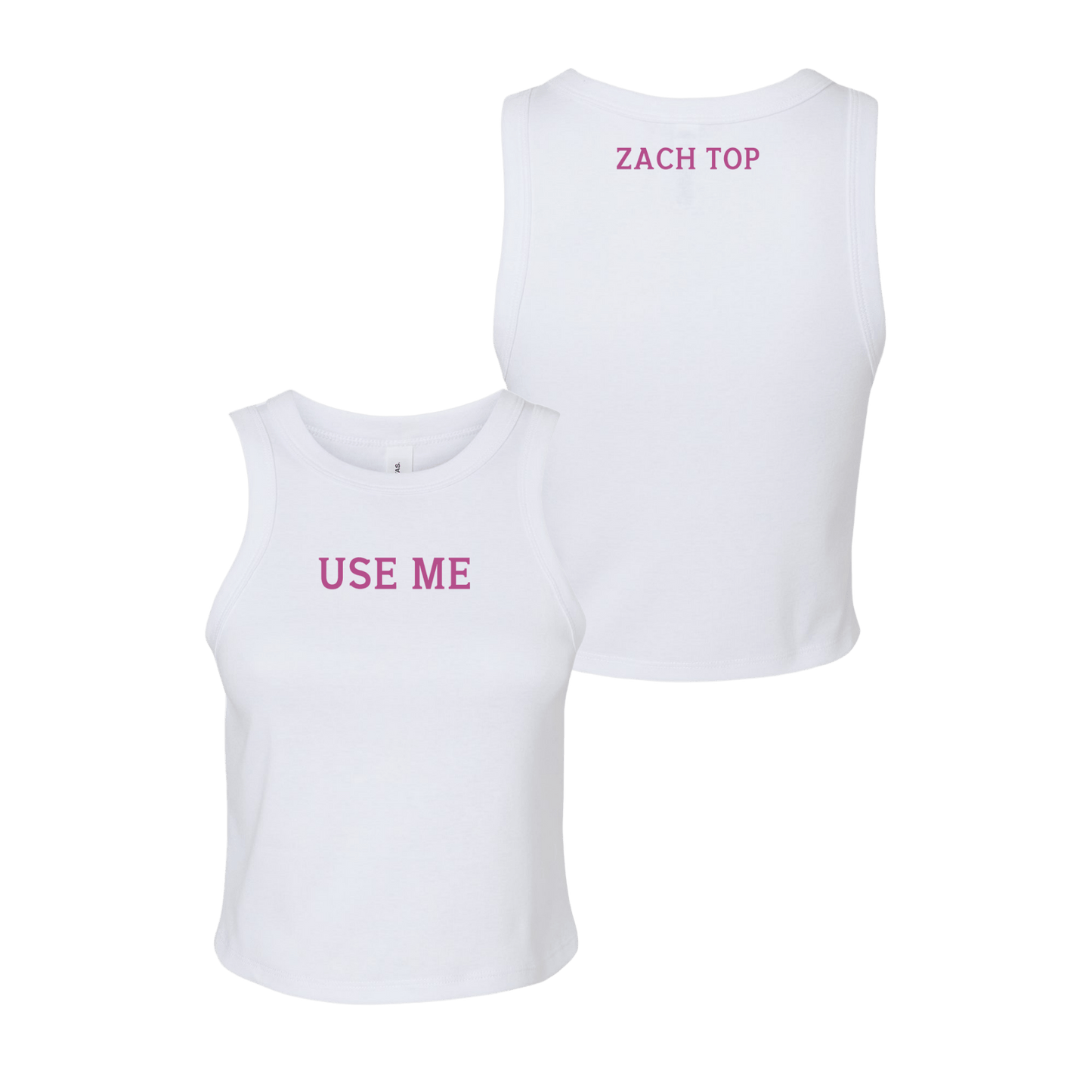 Use Me Crop Tank Top