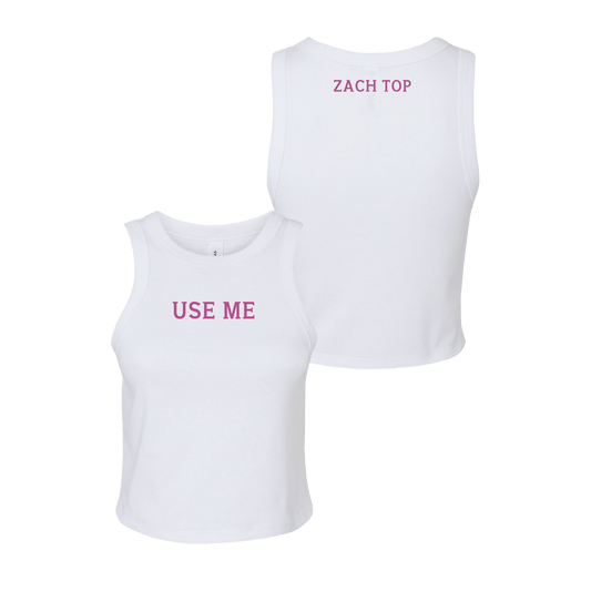 Use Me Crop Tank Top