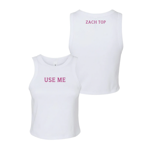Use Me Crop Tank Top (Pre-Order)