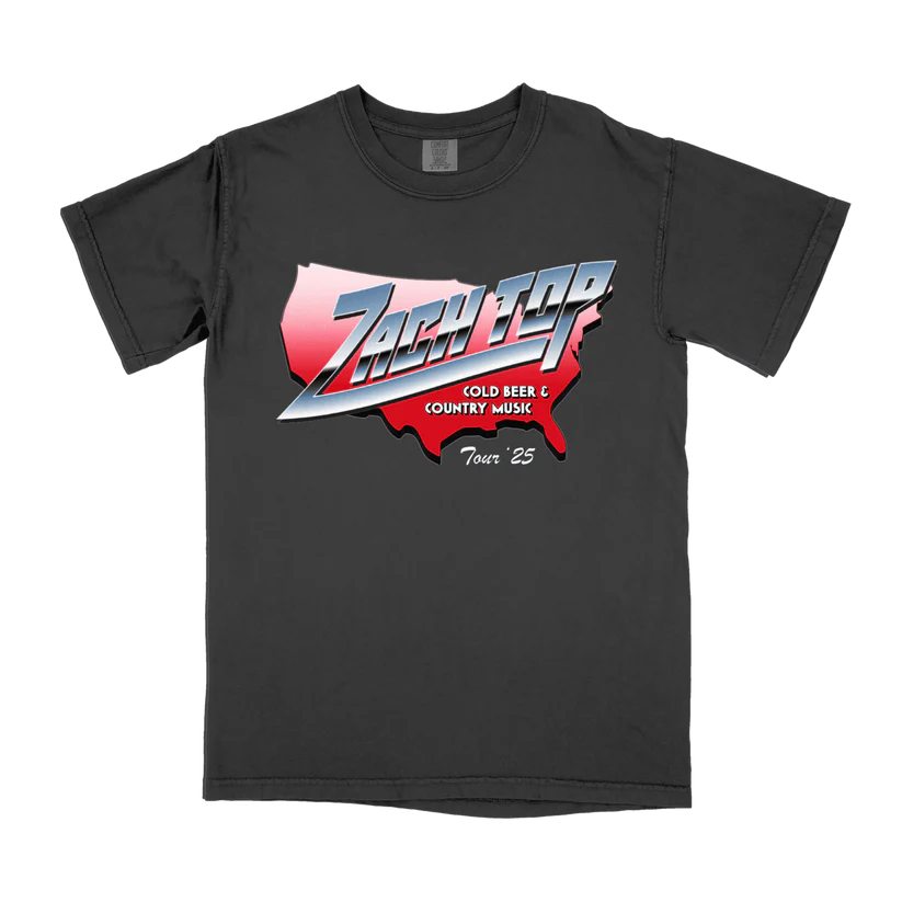 USA Tour T-Shirt (Pre-Order) – Zach Top Official Store