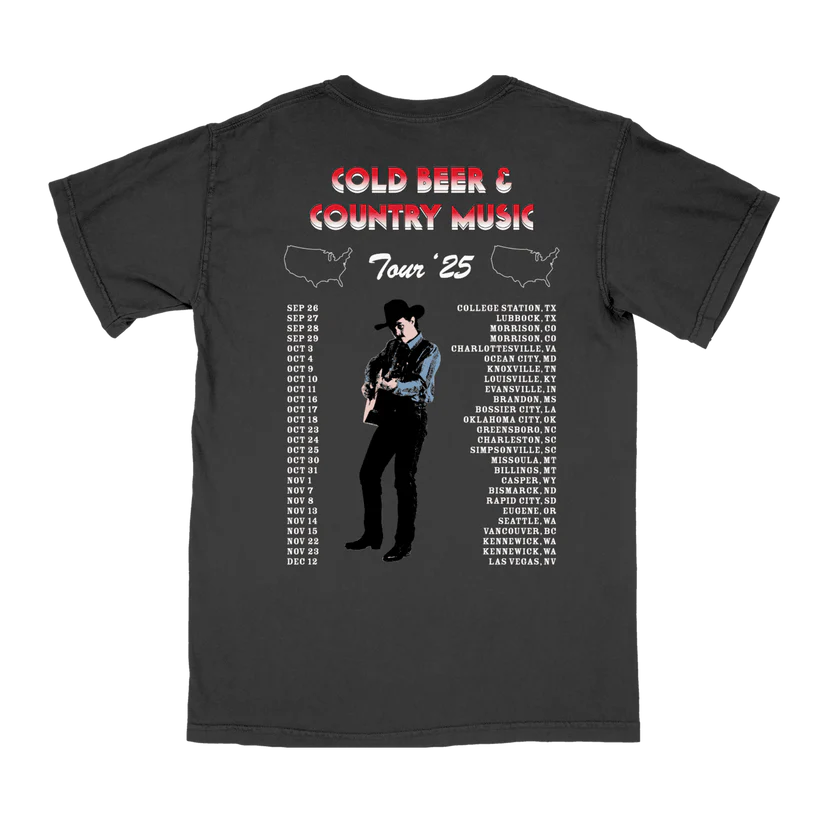 USA Tour T-Shirt (Pre-Order) – Zach Top Official Store