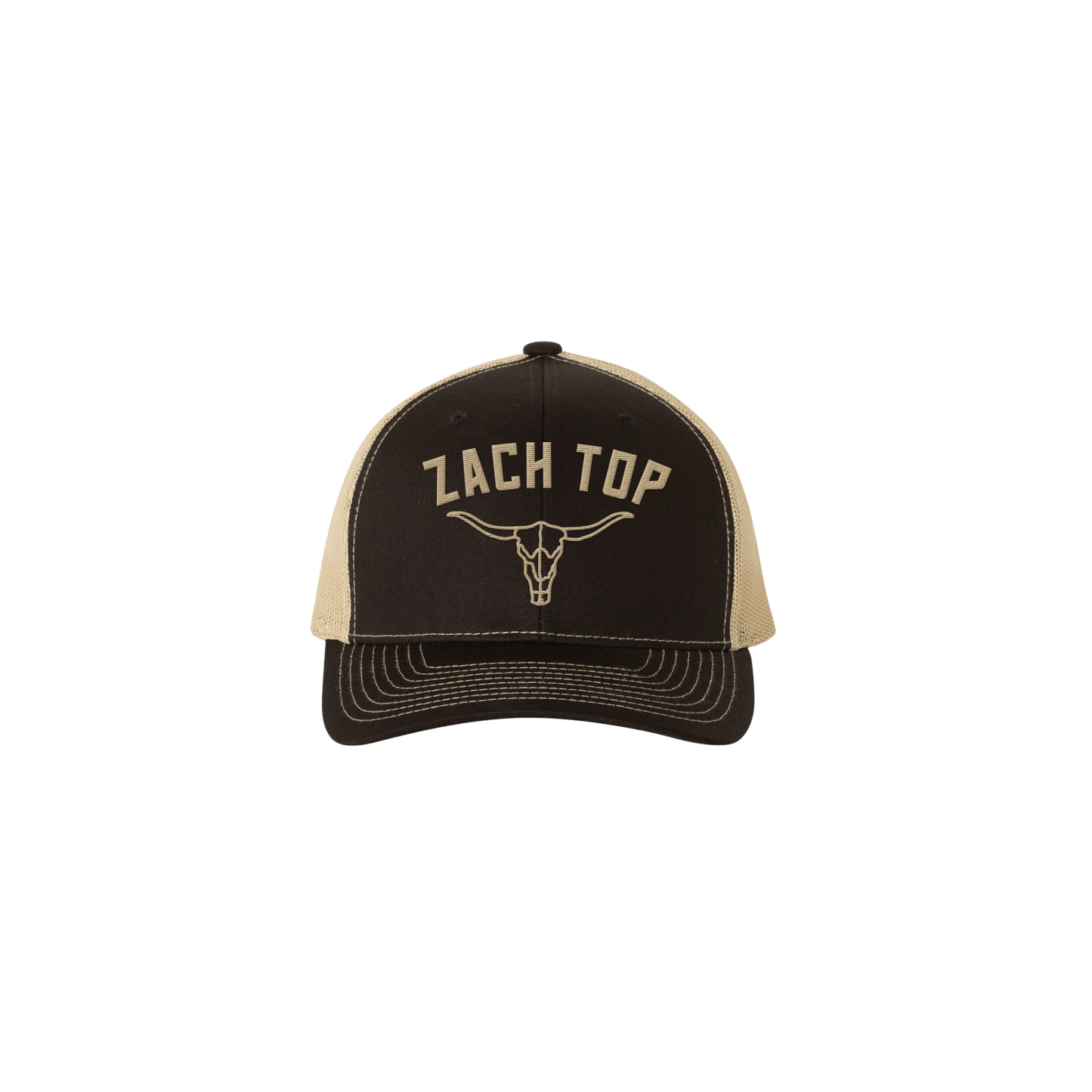 Black & Gold Skull Logo Hat